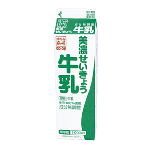 美濃せいきょう牛乳（超高温殺菌/緑）
