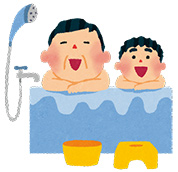 お風呂に入る幸せ