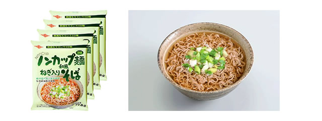 ノンカップ麺