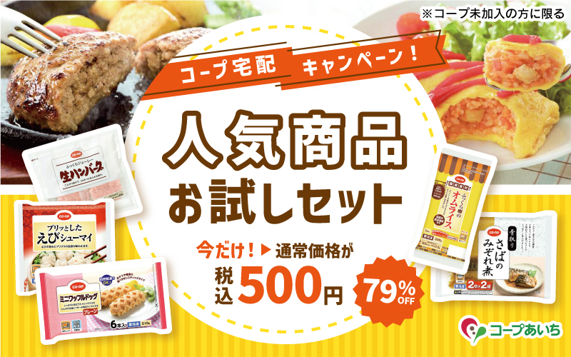 宅配お試し企画